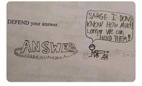 Exam - Defend your answer